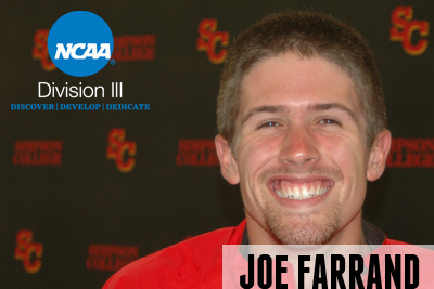 Division III Week Profile - Joe Farrand