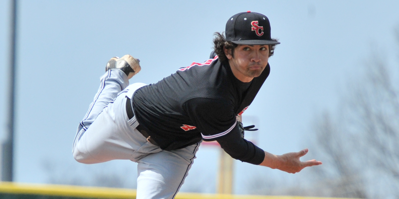 Baseball splits with Coe in conference opener