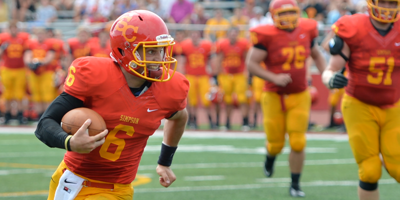 Nelson voted MVP, seven football players earn All-IIAC honors