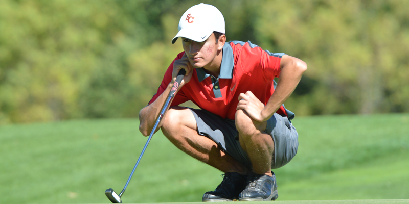 Men's golf in second after first round of IIAC Championship