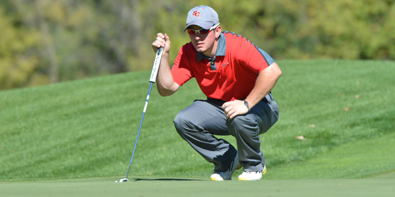 Men's golf bounces back in second round, places fourth at D-III Midwest Region Classic