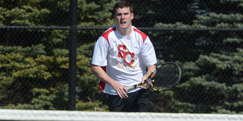 Simpson splits on first day of IIAC play