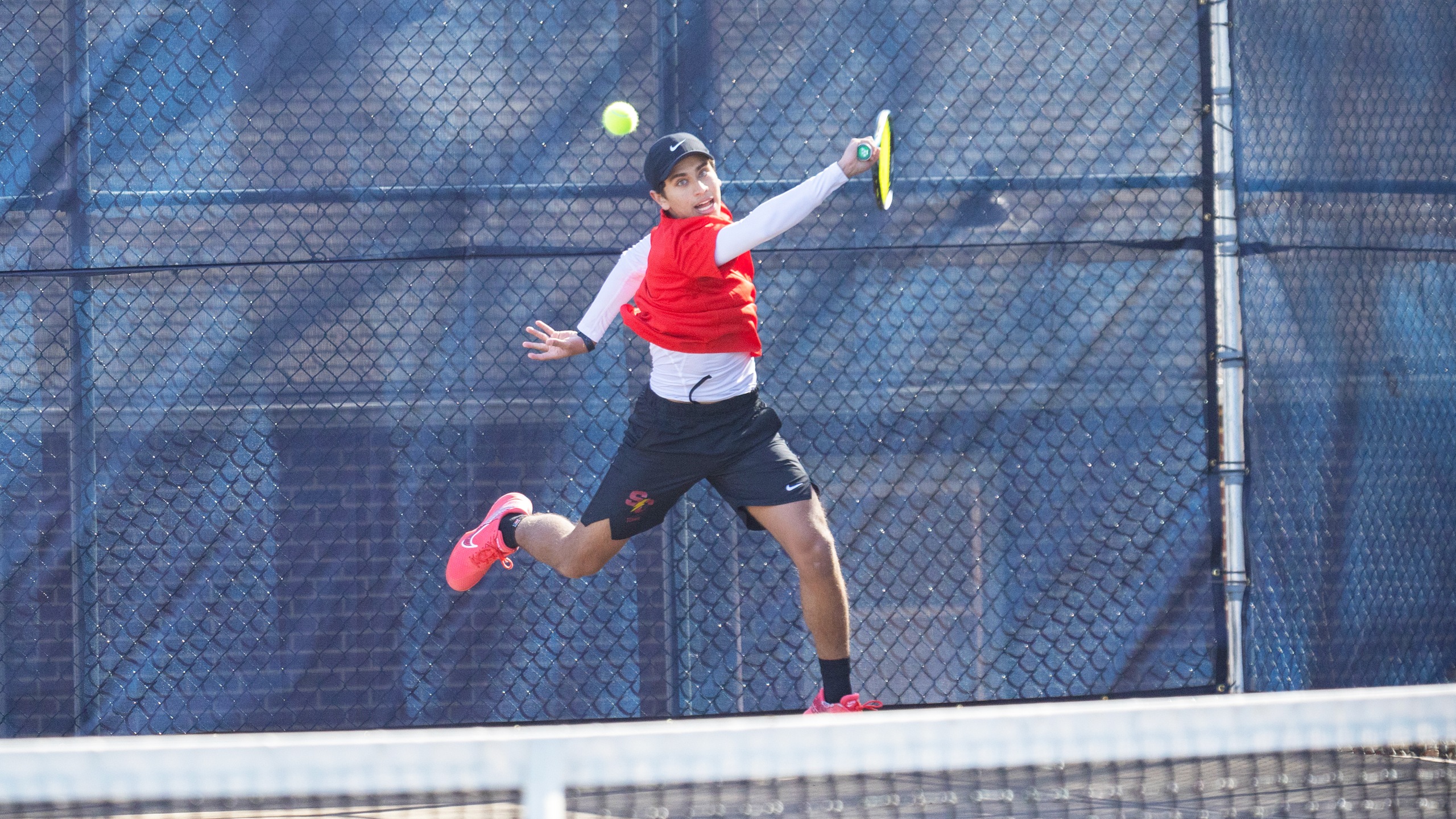 Sophomore Javier Robles Solis (photo by Ryan Harder)