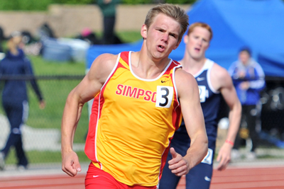 Simpson runs well at Messersmith Invite