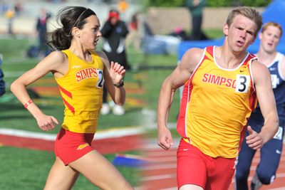 Simpson athletes compete in national qualifiers