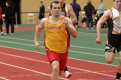 Men's track and field in seventh at IIACs
