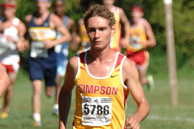 Simpson places sixth behind Edwardson's fifth-place effort