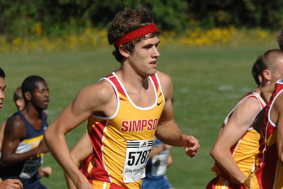Simpson men take third, women place fourth at Central