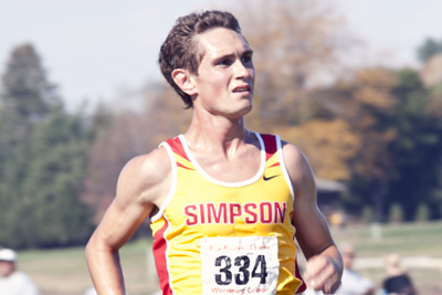 Edwardson paces Simpson to sixth at IIAC Championship
