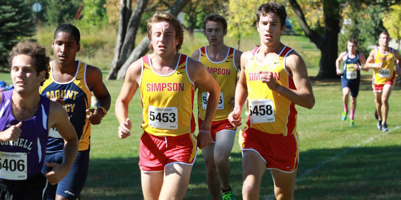 Young men's cross country team performs well on big stage