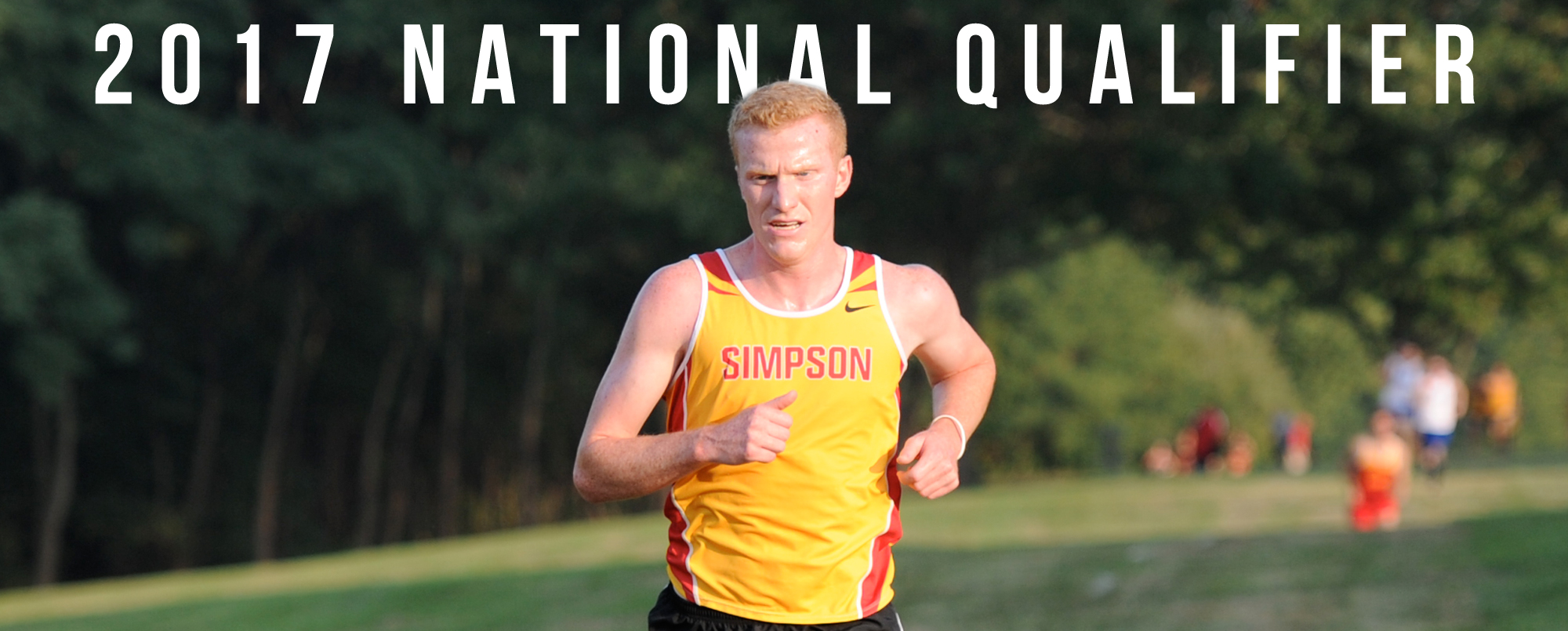 Ian McKenzie is Simpson's 13th cross country national qualifier in school history.