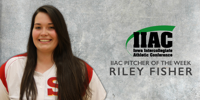 Fisher named IIAC Pitcher of the Week