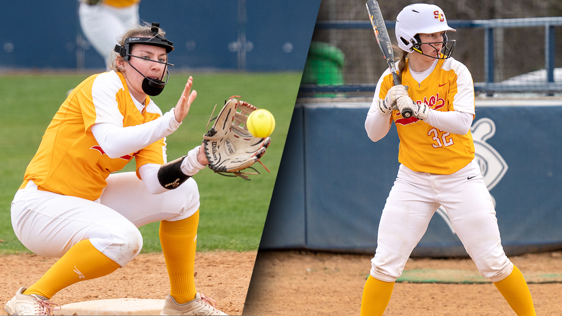 Alexis Ehlers (left) and Maddie Luderman (photos by Mike Matthews)