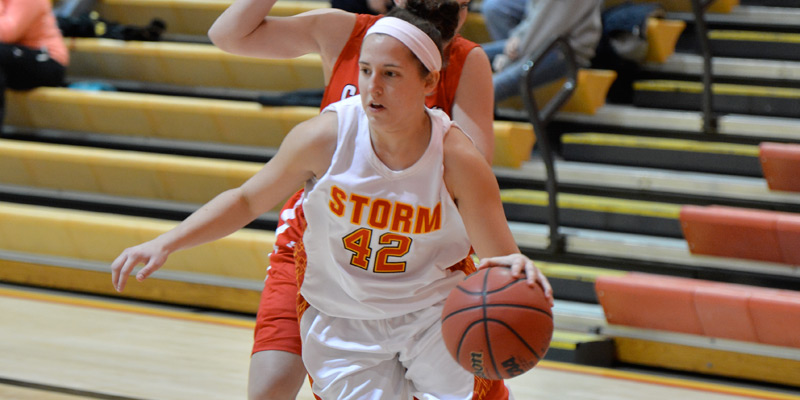 Storm drop Gustavus Tip-Off opener to UW-River Falls after costly second quarter