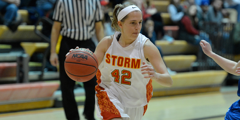 Haupt, bench help Storm women stave off Central