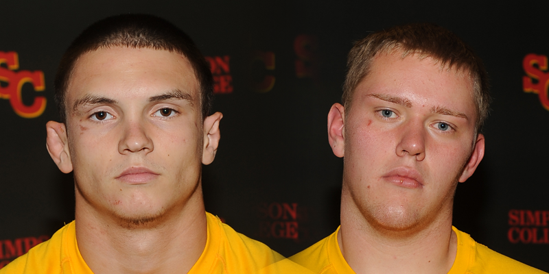 Ryan Joint (left) and Colby Vlieger