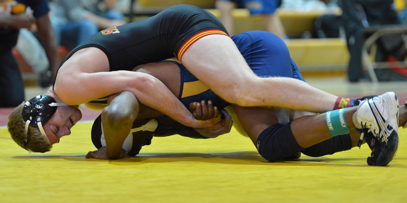 Win over St. John's highlights Simpson's day at Gator Duals