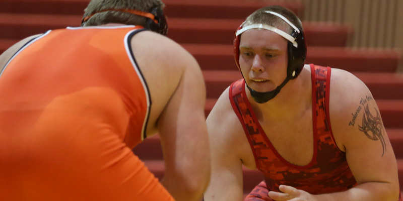 Five earn top-five placing for wrestling team at Coe