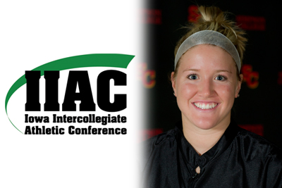 Nielsen named IIAC Athlete of the Week for second time