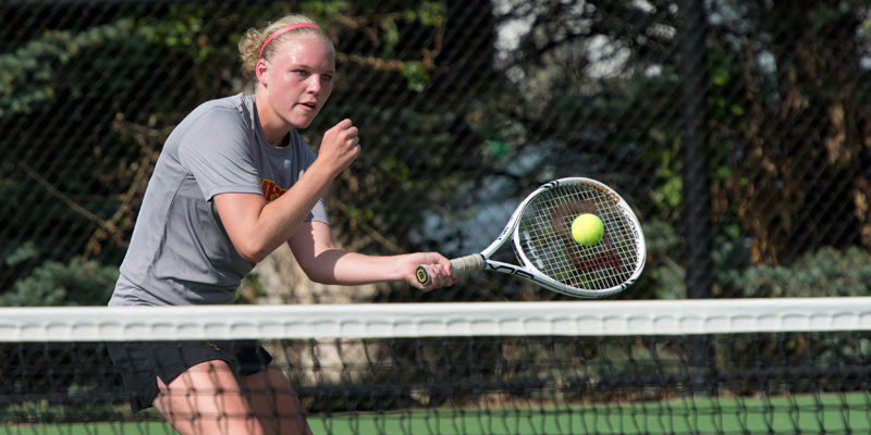 Women's tennis drops 5-4 contest to Morningside
