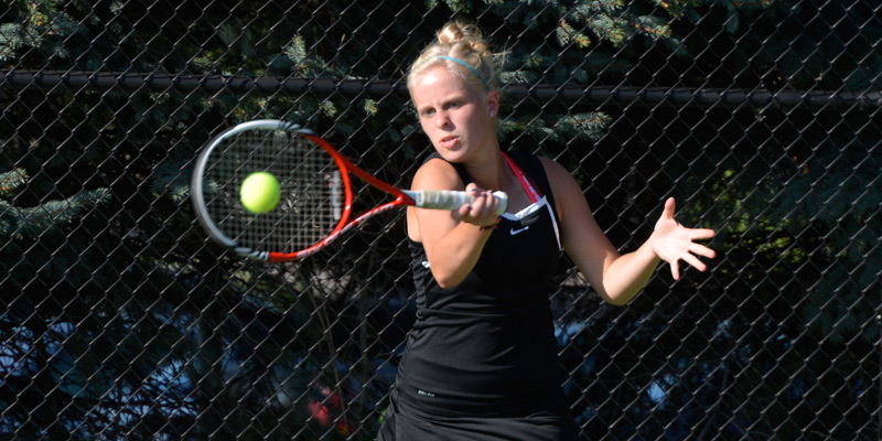 Three remain in contention at IIAC Women’s Tennis Tournament