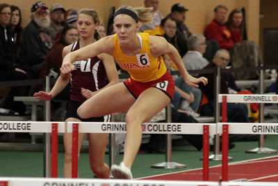 Women's track and field tied for sixth at IIACs