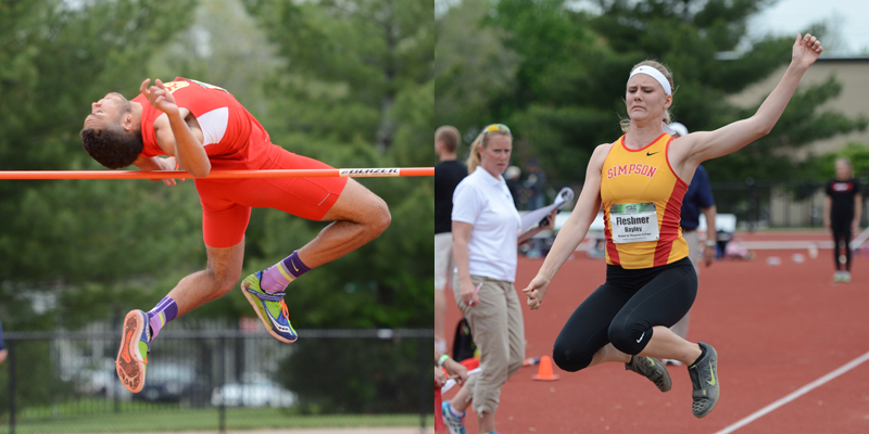 Fleshner, Frazier, Kalinay come up big on second day of IIAC Championships