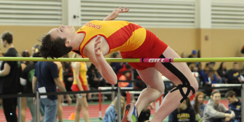 Galbraith, men's 4x2 win titles on first day of IIAC Championships
