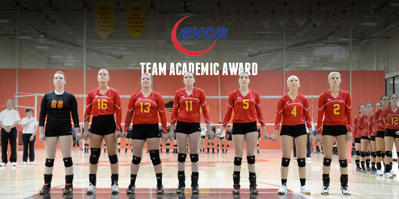 Volleyball takes home AVCA Team Academic Award