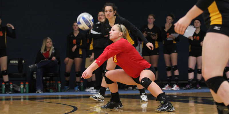 Volleyball drops a pair on first day in St. Peter