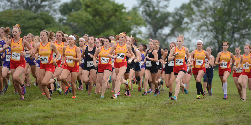 Women's cross country finds success under the lights