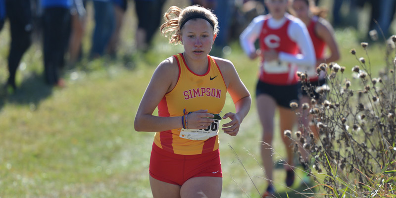 Timms leads 'solid effort' by women's cross country