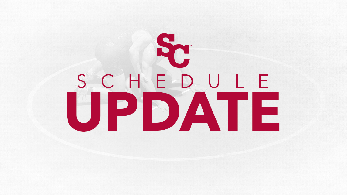 Wrestling announces schedule change