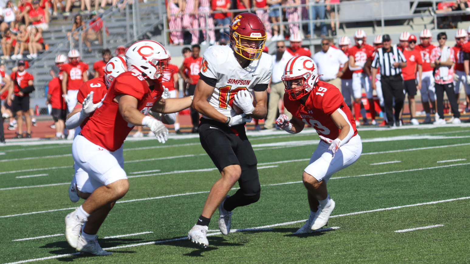 Junior Cole Staska (photo by Abby Hintz)