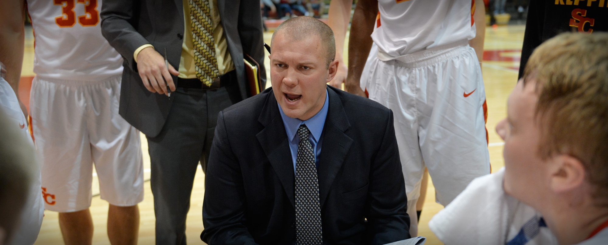 Assistant men's basketball coach, Brandon Stromer