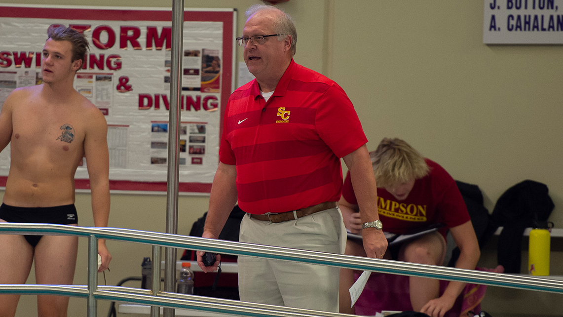 Simpson College announced today that Tom Caccia, head coach of the men’s and women’s swimming and diving program, will retire from coaching.