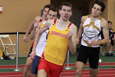 Men's track and field takes sixth at conference