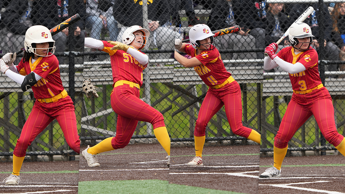 From left to right: Caelynn Obleton, Ashlyn Steen, Megan Heidelbauer, and Alexis Ehlers (photos by Chad Timm).