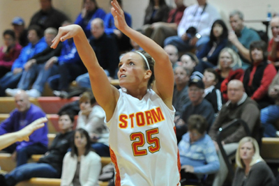 Storm coast past Luther