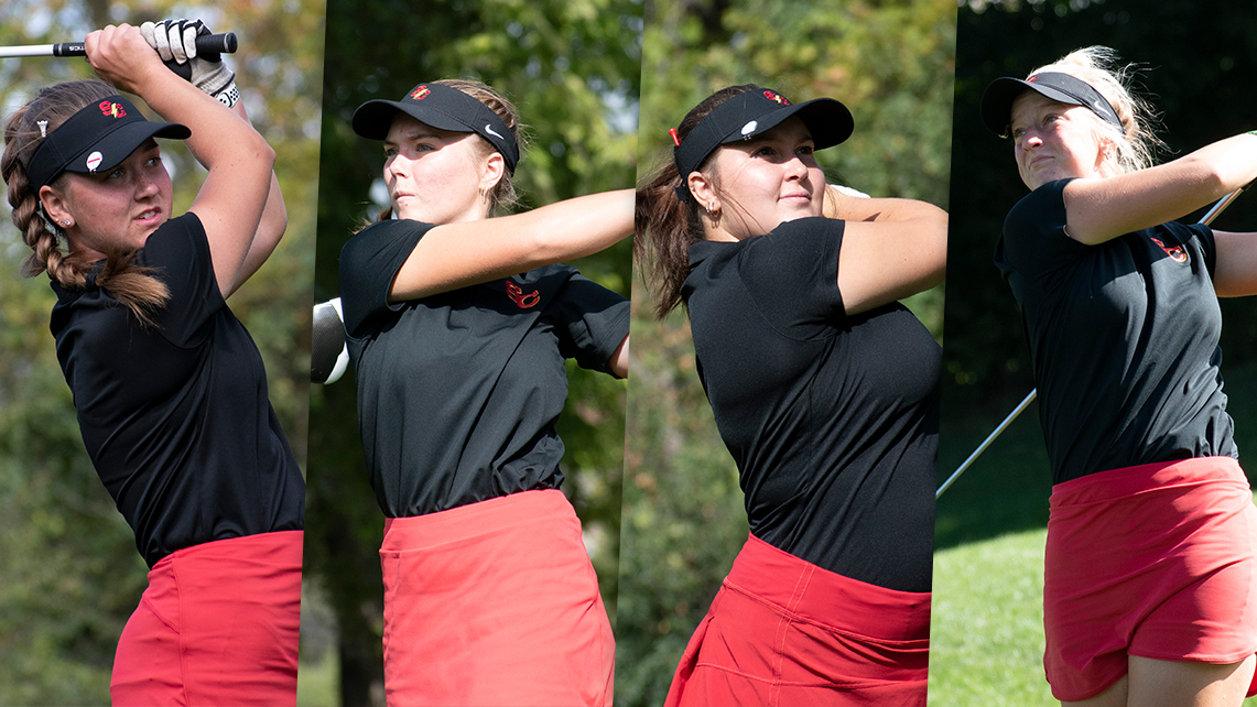 L to R: Taylor Elam, Kristen Roe, Maddy Streicher, Madison Wardlow (photos by Alyssa Whitham)