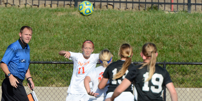 Women's soccer loses at St. Mary
