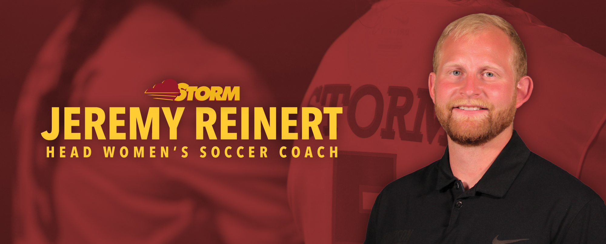 Jeremy Reinert has been hired as Simpson's head women's soccer coach.