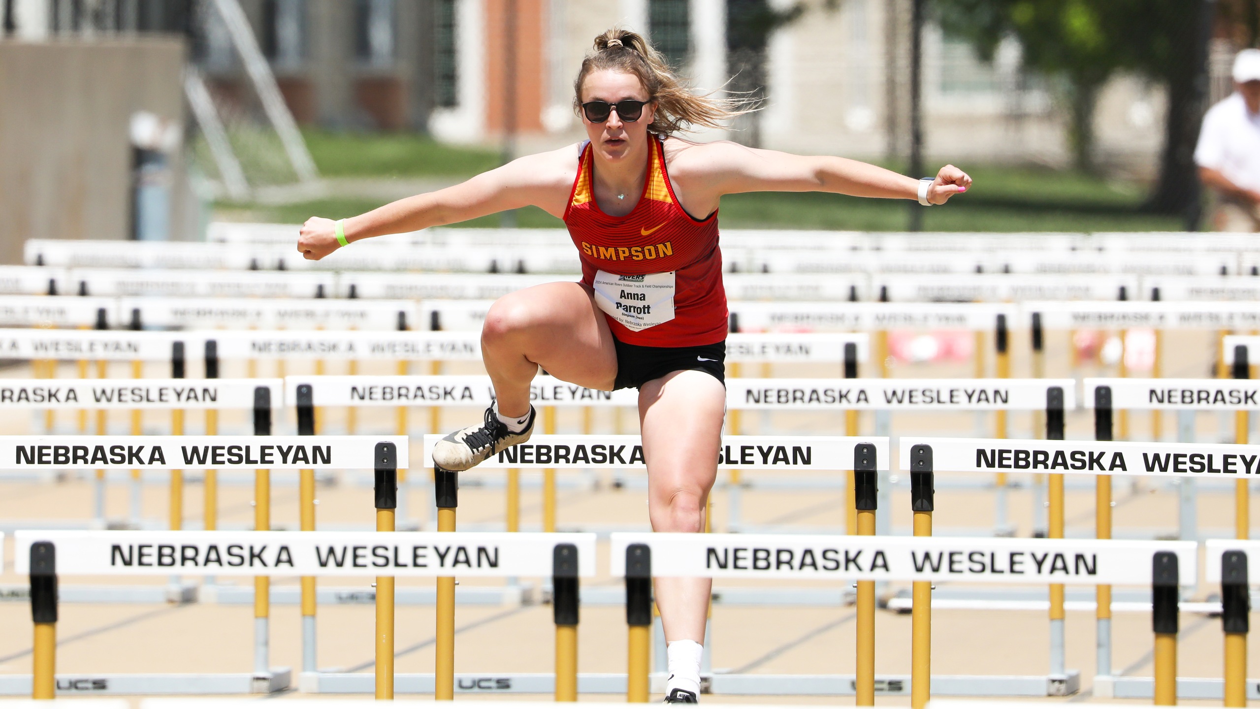 Sophomore Anna Parrott (photo courtesy of Nebraska Wesleyan Athletics)